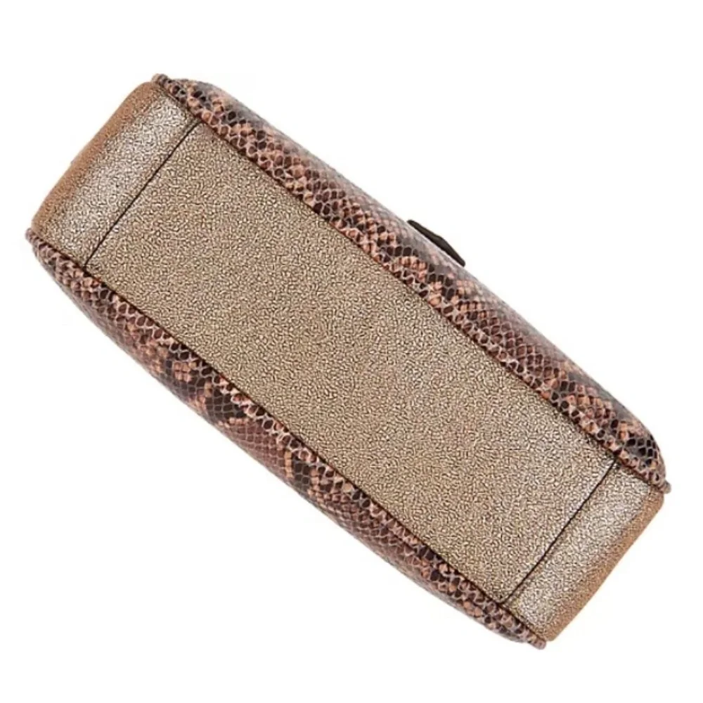 G.I.L.I. Got It Love It Leather Crossbody/Blush Snake/Pouch/NEW/NEVER USED!